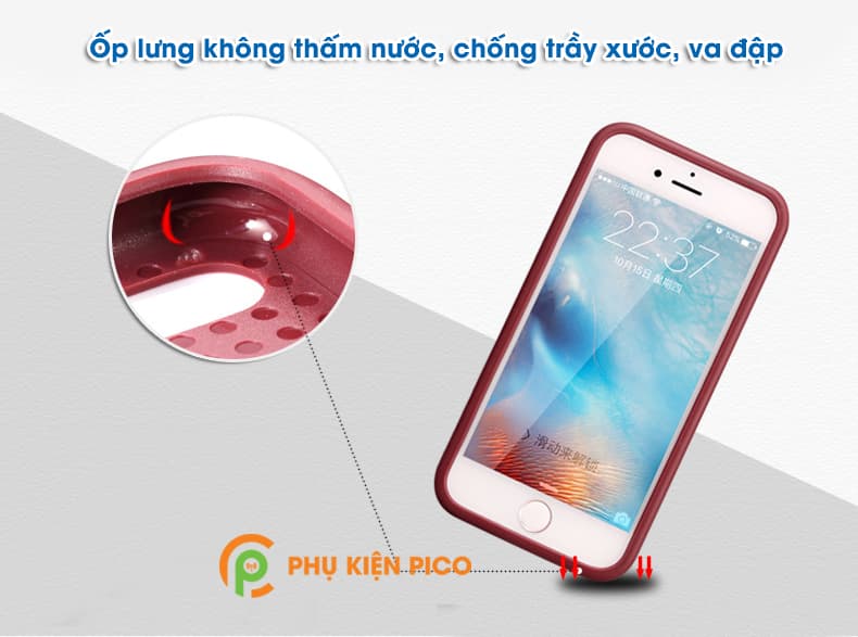 Ốp lưng Iphone X siêu bền chống sốc bảo vệ máy toàn diện - 4