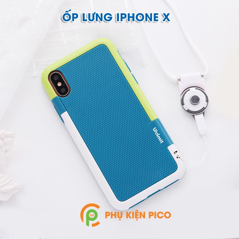 Ốp lưng Iphone X siêu bền chống sốc bảo vệ máy toàn diện