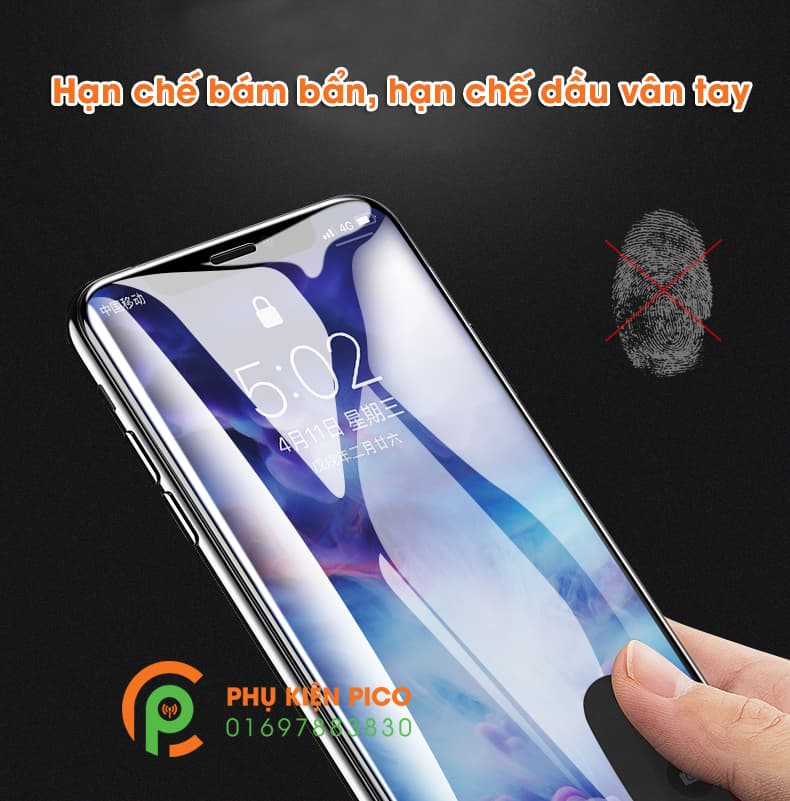 Kính cường lực Iphone XR full viền 6D độ cứng 9H - 3