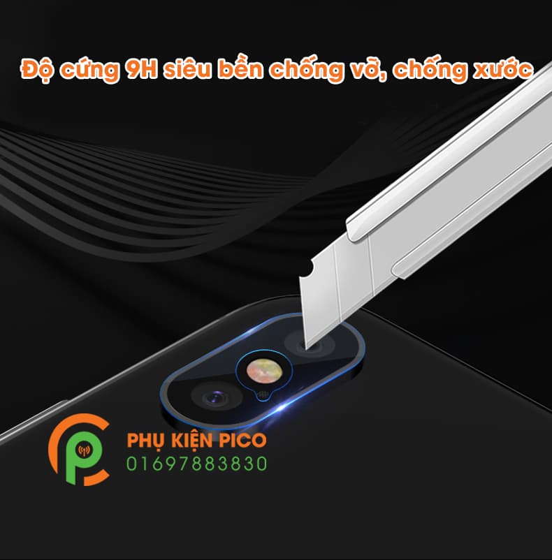 Vòng bảo vệ và miếng dán camera iphone x 2018 - 4