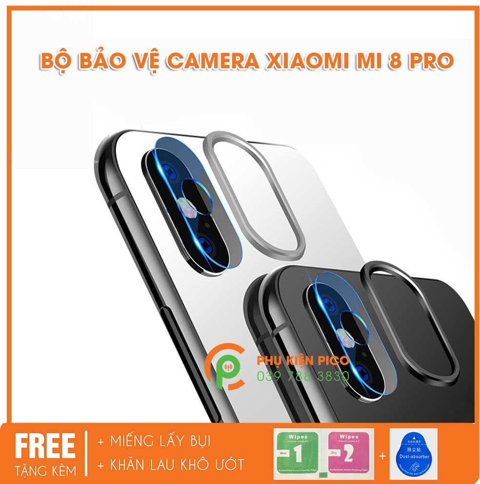 Vòng bảo vệ và miếng dán camera Xiaomi Mi 8 Pro 2018 - 3