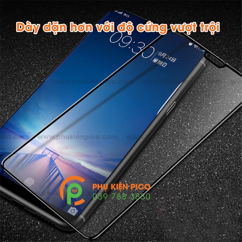 Cường lực honor 8x 2018 - kính cường  lực full viền độ cứng 9H - 2