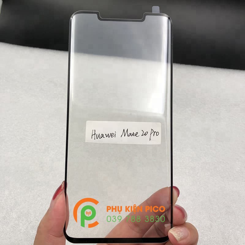 Kính cường lực Huawei Mate 20 Pro 2018 full viền độ cứng 9H - 6