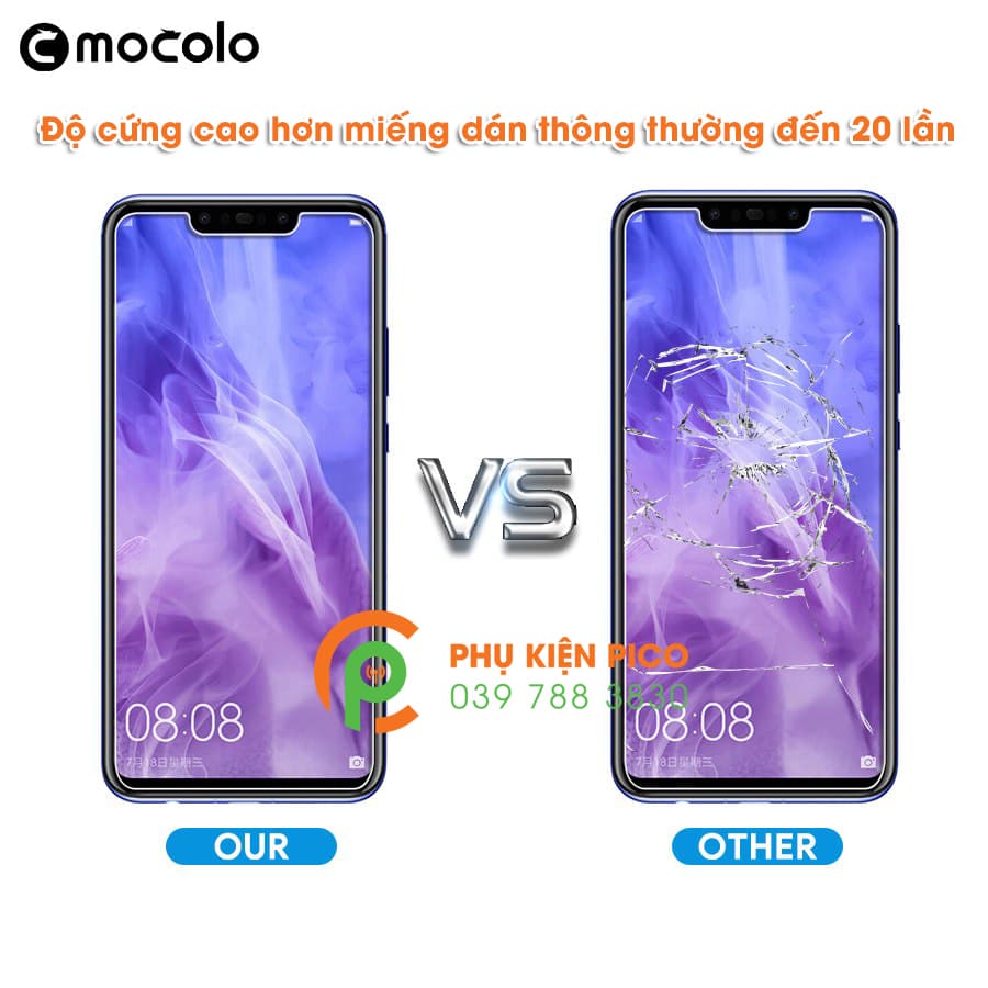 Kính cường lực Huawei Nova 3i 2018 trong suốt chính hãng Mocolo - 2