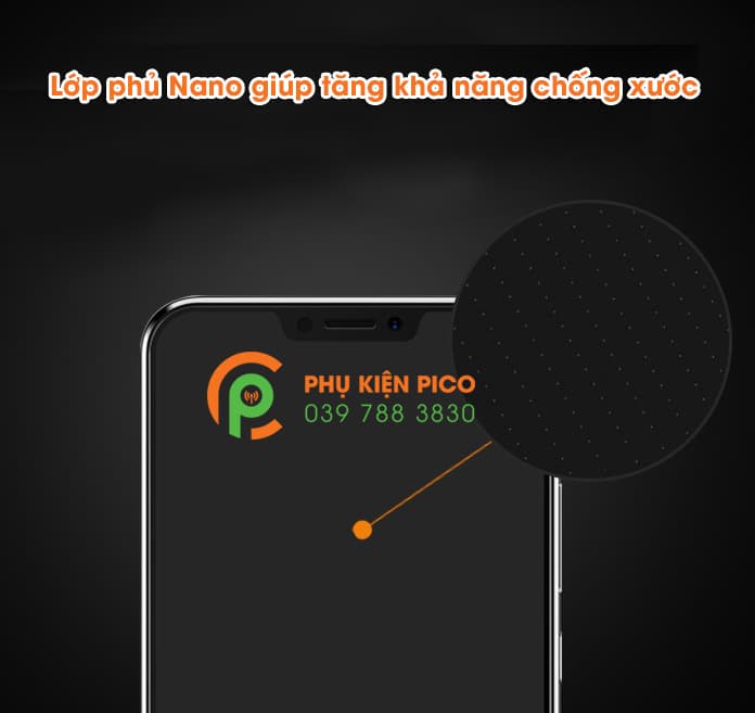 Kính cường lực Lenovo Z5 2018 full viền siêu cứng - 6
