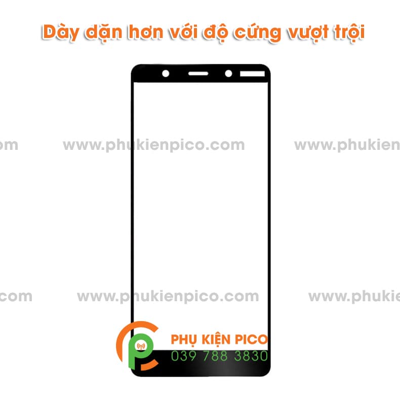 Kính cường lực nokia 3.1 Plus 2018 full viền độ cứng 9H - 3