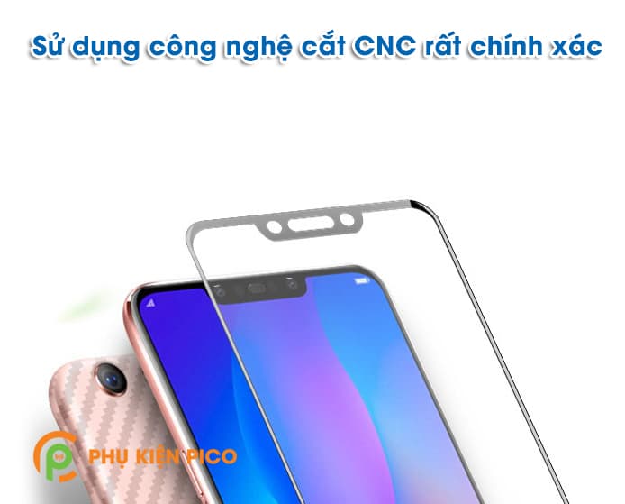 Cường lực Huawei Nova 3i 2018 full viền siêu cứng không hở keo viền - 4