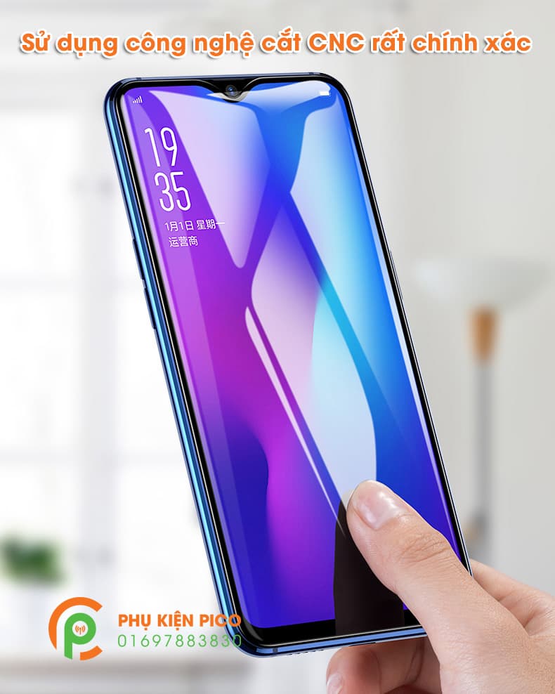 kính cường lực Oppo F9 2018 full viền độ cứng 9H - 4