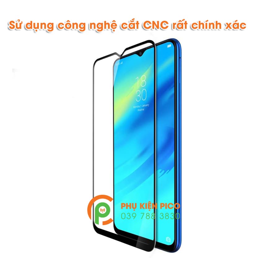 Kính cường lực Oppo Realme 2 Pro 2018 full viền siêu cứng - 4
