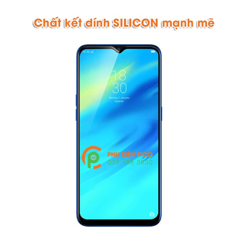 Kính cường lực Oppo Realme 2 Pro 2018 full viền siêu cứng - 3