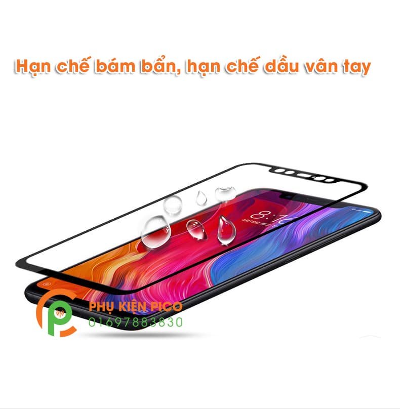 Kính cường lực Xiaomi Mi 8 2018 full viền chính hãng Mocolo - 2