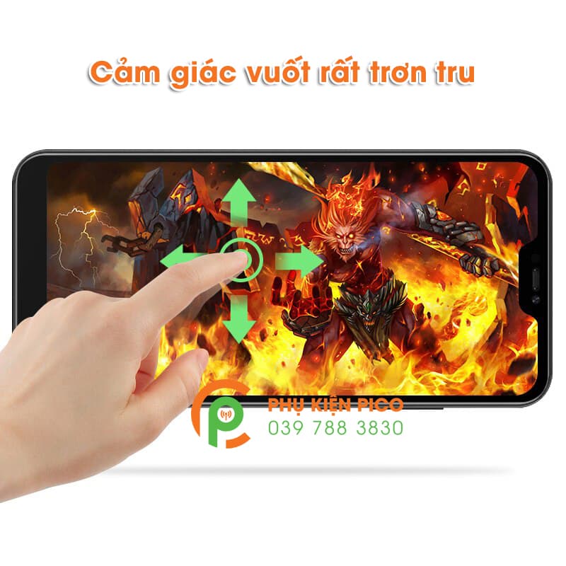 Kính cường lực Xiaomi Mi 8 Lite full viền độ cứng 9H - 5