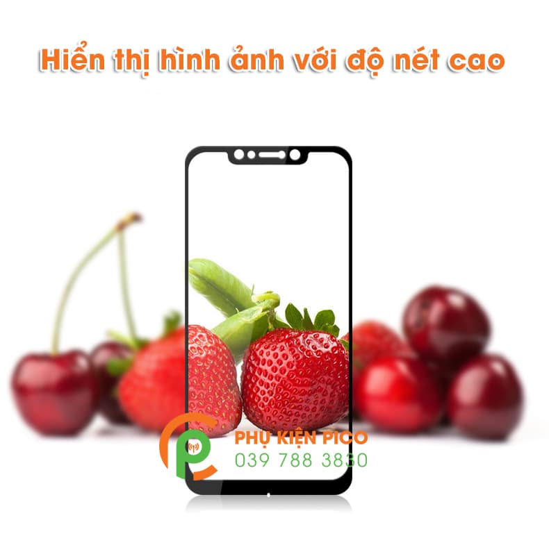 Kính cường lực Xiaomi Pocophone F1 2018 chính hãng Mocolo không che đèn báo tin nhắn - 2