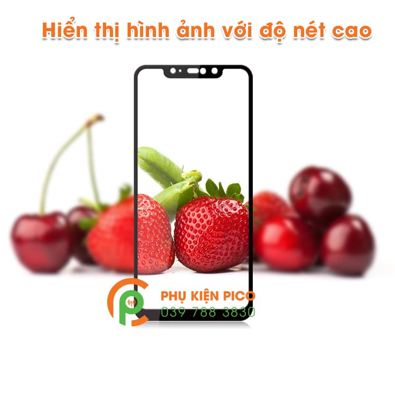 Kính cường lực Xiaomi Redmi Note 6 Pro 2018 full viền độ cứng 9H - 3