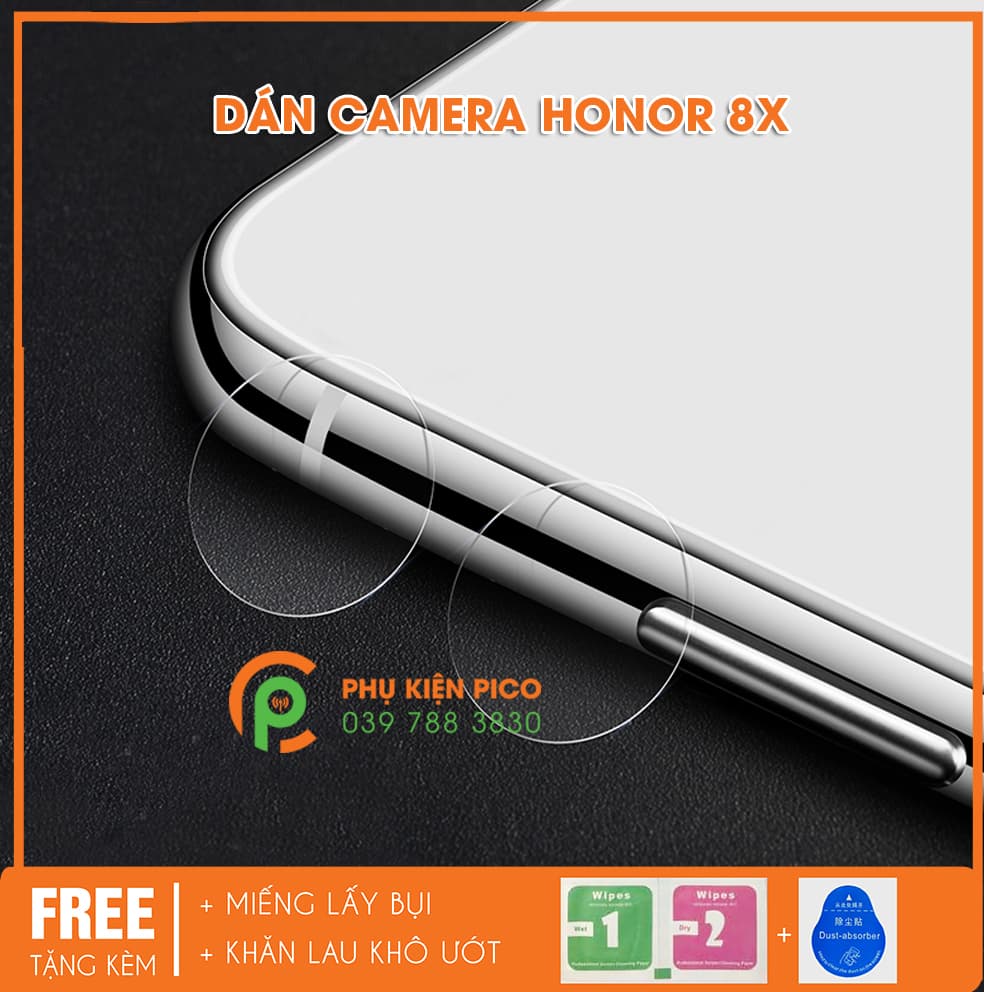 Miếng dán camera Huawei Honor 8x 2018 chống xước camera