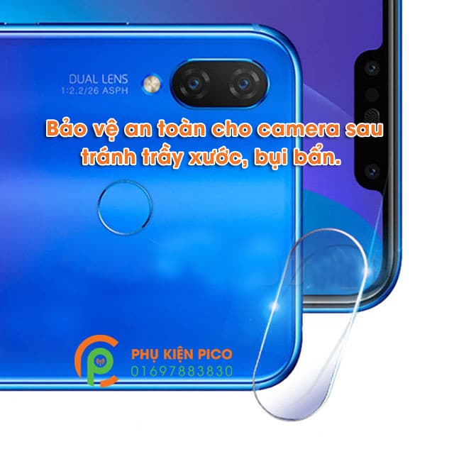 Miếng dán camera Huawei Nova 3i 2018 - 4