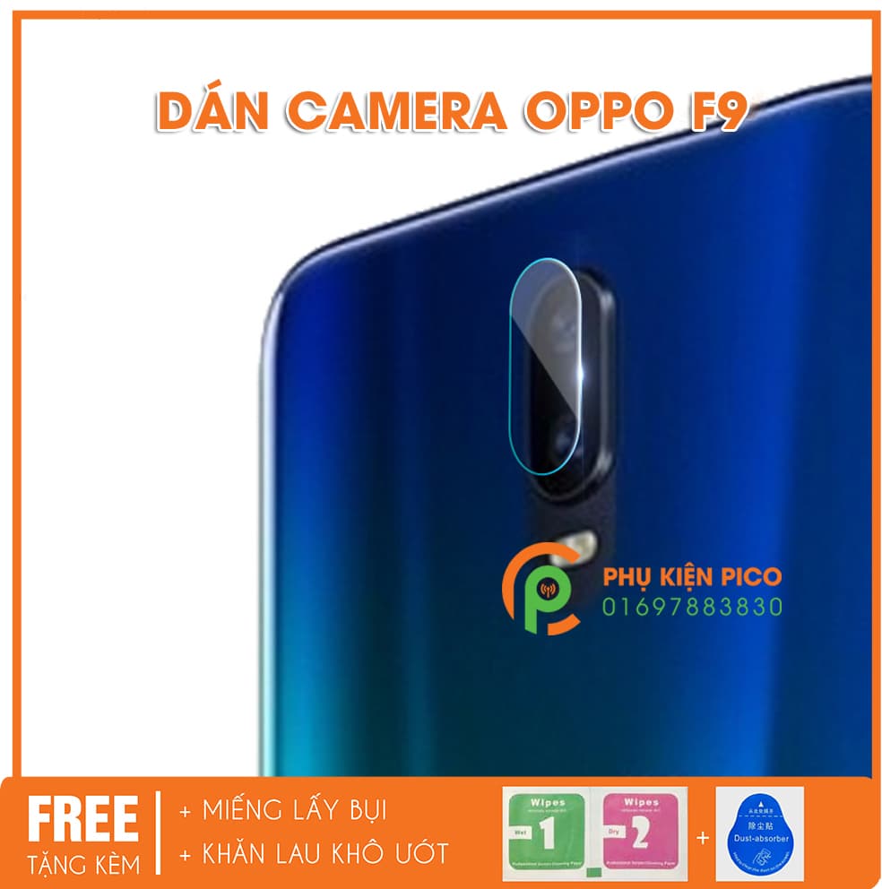 Miếng dán camera Oppo F9 2018