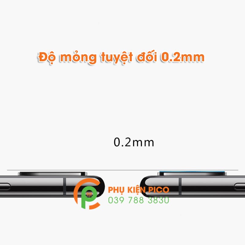 Miếng dán bảo vệ camera Samsung Galaxy A7 2018 chống xước camera - 6