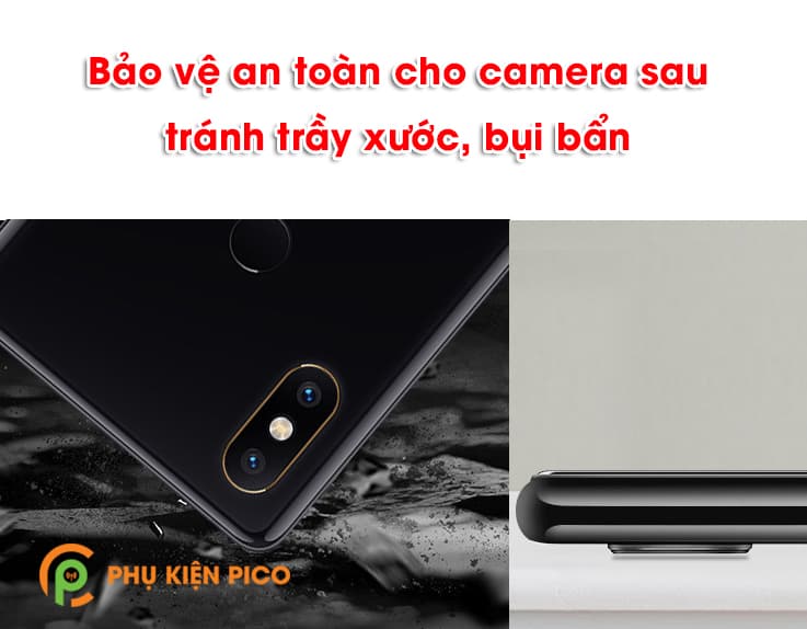 Miếng dán camera Xiaomi Mi A2 2018 chống trầy xước, bụi bẩn - 3