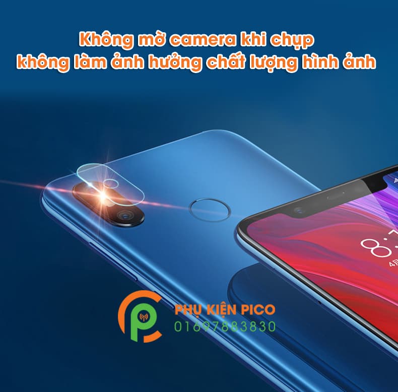 Dán camera Xiaomi Redmi Note 6 Pro 2018 chống xước camera - 3
