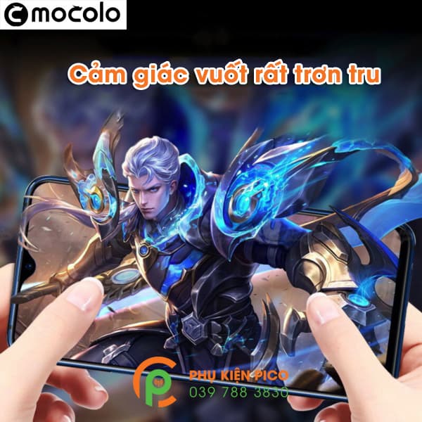 Kính cường lực Vivo V11i 2018 chính hãng Mocolo full viền siêu cứng - 5