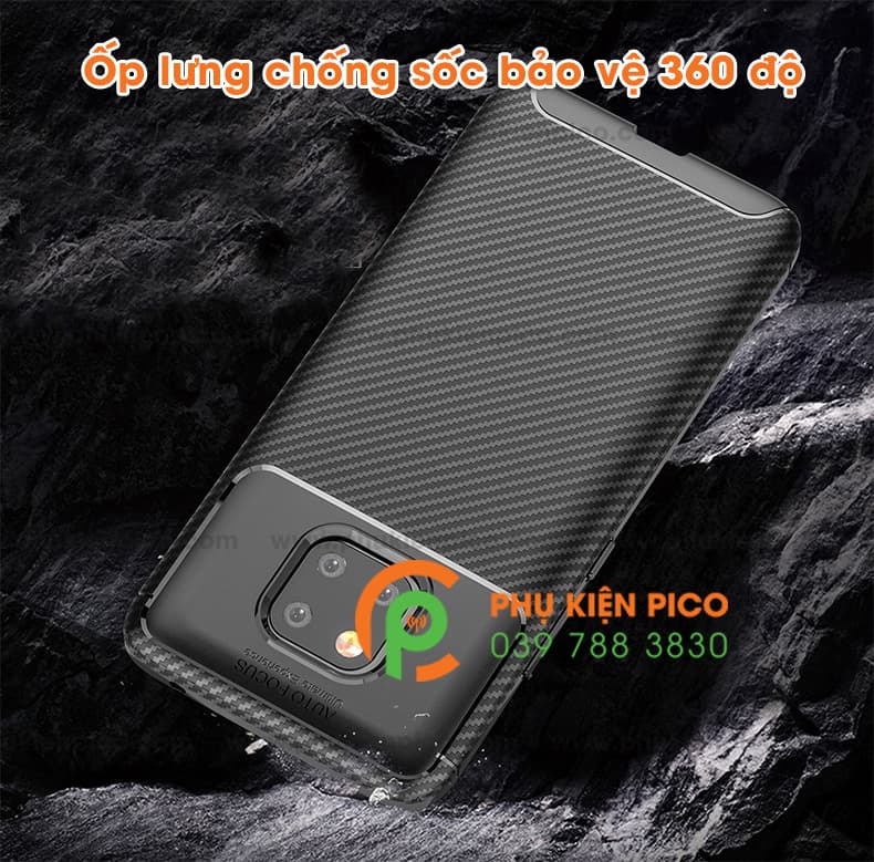 Ốp lưng Huawei Mate 20 Pro 2018 siêu bền chống sốc bảo vệ camera - 3