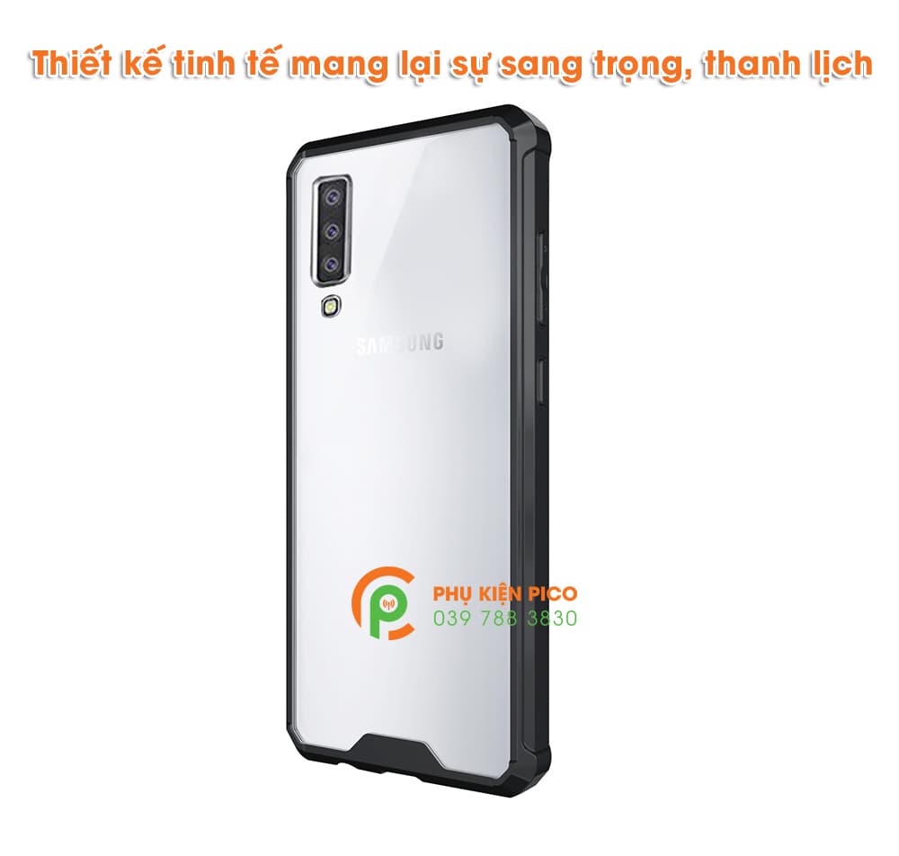 Ốp lưng Samsung Galaxy A7 2018 trong suốt chống sốc 4 góc - 5