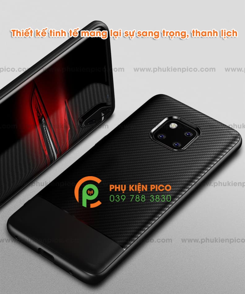 Ốp lưng Huawei Mate 20 2018 chống sốc bảo vệ camera - 4