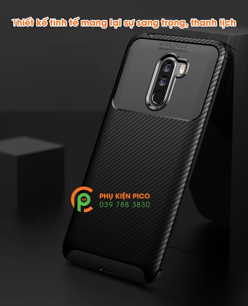Ốp lưng Xiaomi Pocophone F1 2018 chống sốc bảo vệ camera - 5