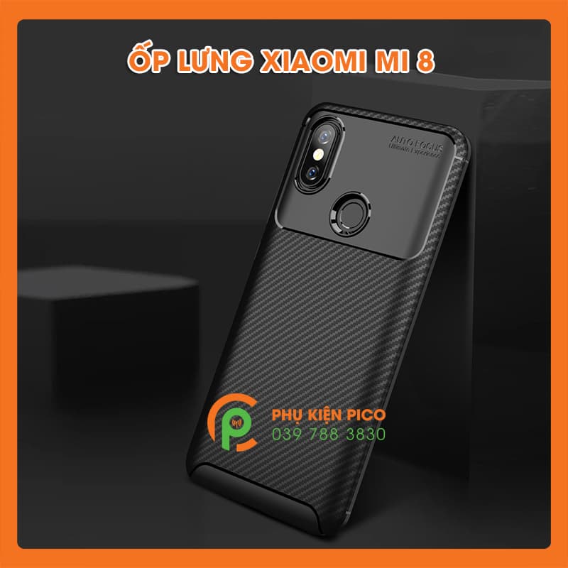 Ốp lưng Xiaomi Mi 8 2018 chống sốc bảo vệ camera