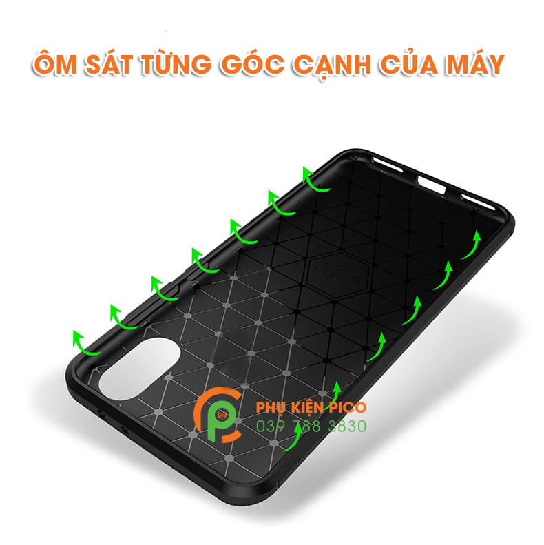 Ốp lưng Xiaomi Mi 8 Pro 2018 chống sốc bảo vệ camera - 4