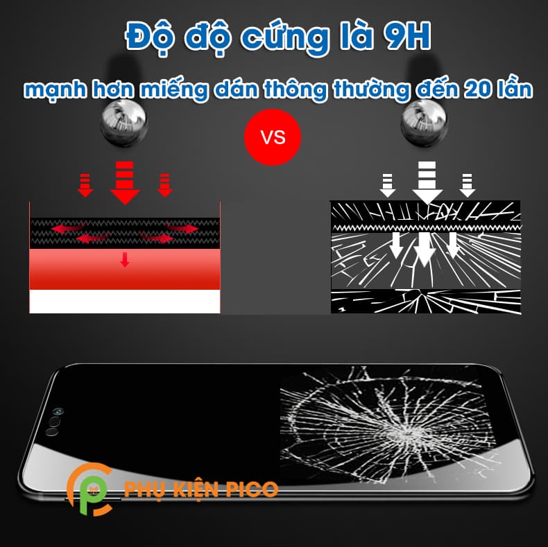 Kính cường lực Xiaomi Mi 8 Youth Edition 2018 full viền trong suốt - 5