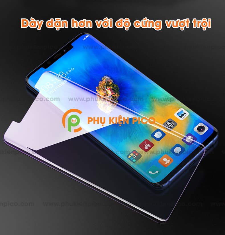 Kính cường lực Huawei Mate 20 Pro 2018 full keo UV siêu cứng 9h - 9