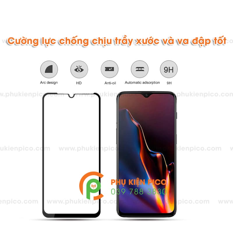 Miếng dán cường lực Oneplus 6T 2018 full viền - 4