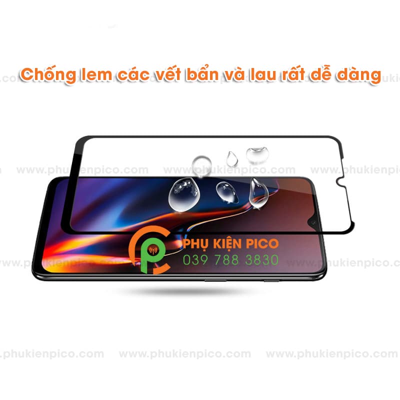 Miếng dán cường lực Oneplus 6T 2018 full viền - 5