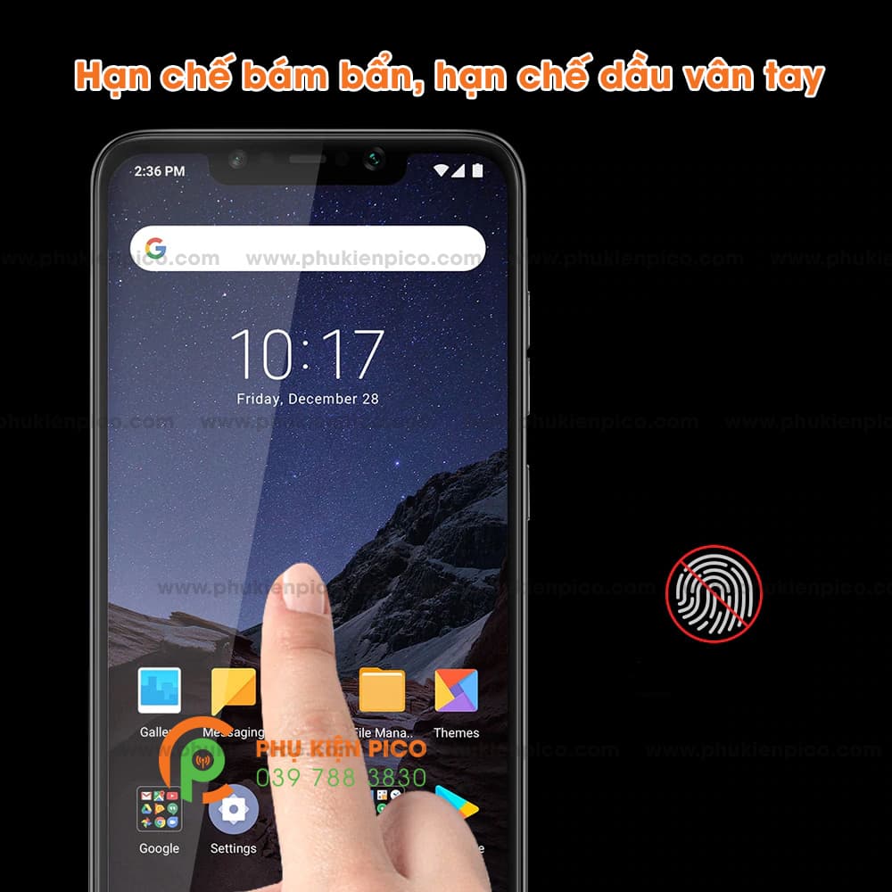 Cường lực Xiaomi Pocophone F1 2018 chính hãng GOENVO - 3