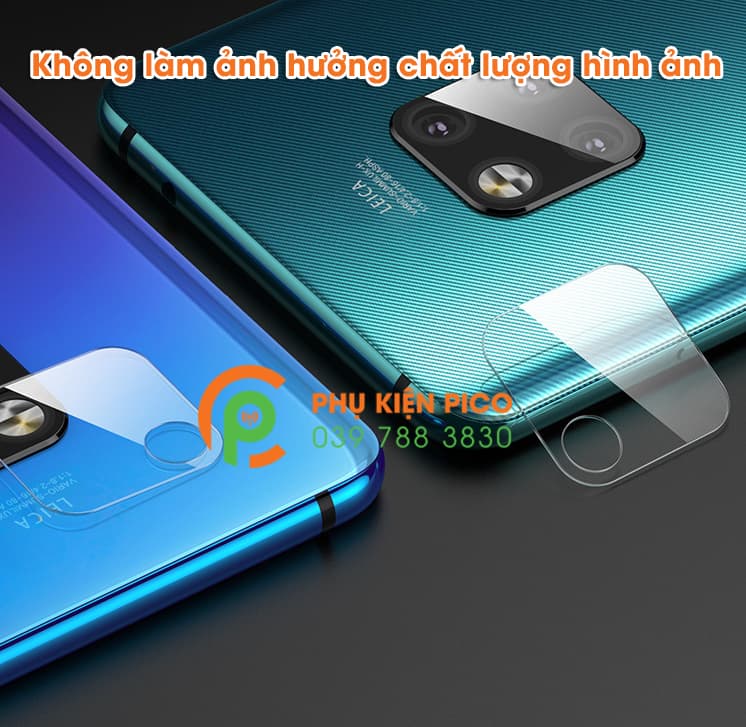 Bộ 2 miếng dán camera Huawei Mate 20 Pro 2018 chống xước camera - 7