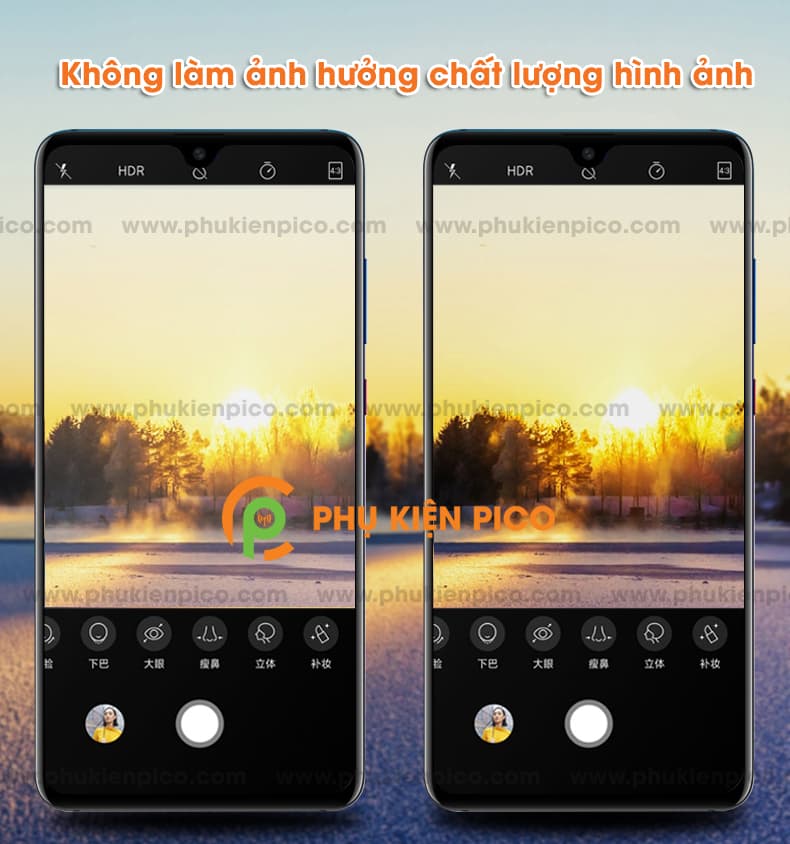 Miếng dán camera Huawei Mate 20x 2018 chống xước camera - 4