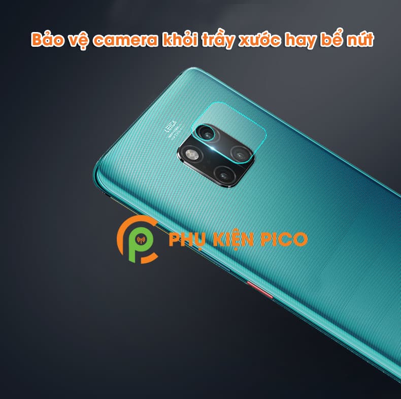 Miếng dán camera Huawei Mate 20x 2018 chống xước camera - 2