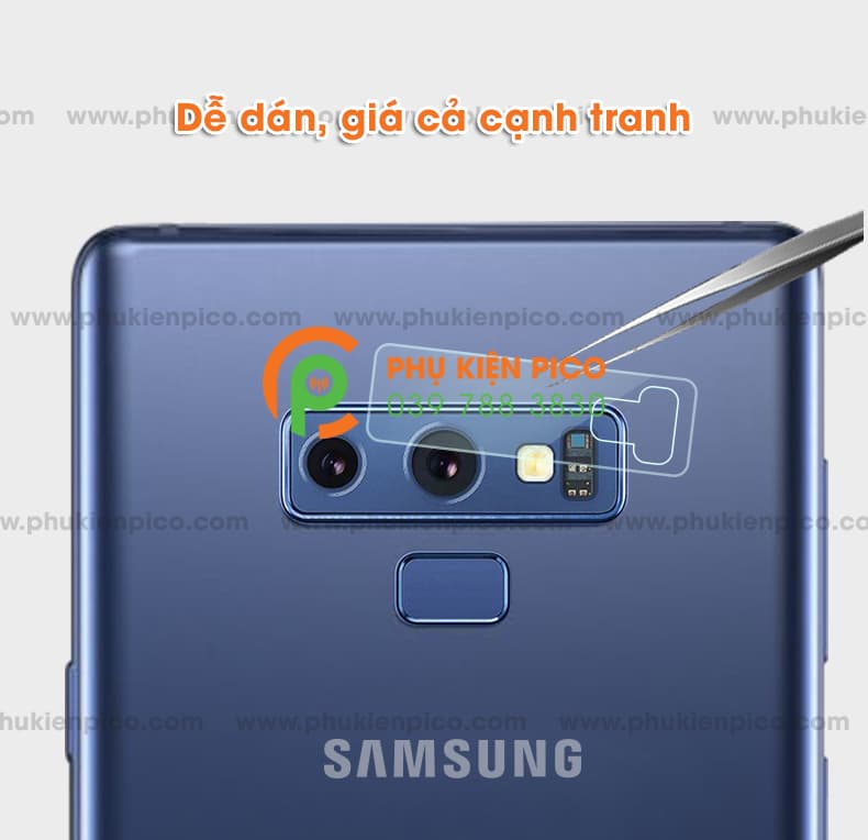 Bộ 2 miếng dán cường lực camera Samsung Galaxy Note 9 - 2