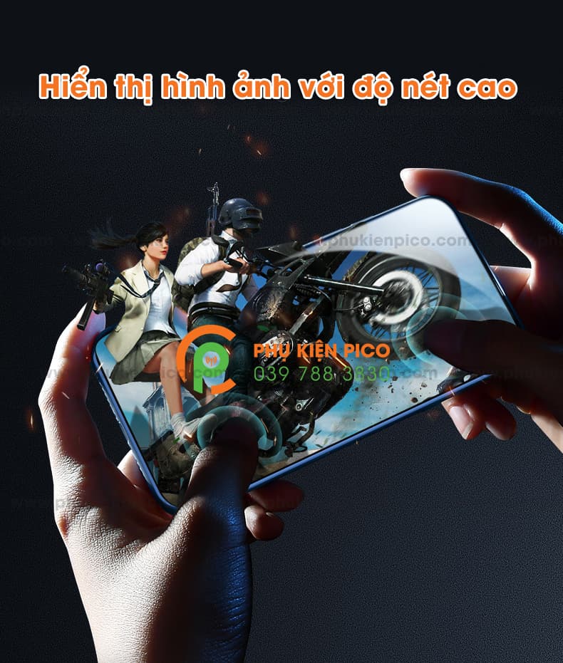 Miếng dán cường lực Xiaomi Mi Mix 3 2018 trong suốt độ cứng 9h - 4