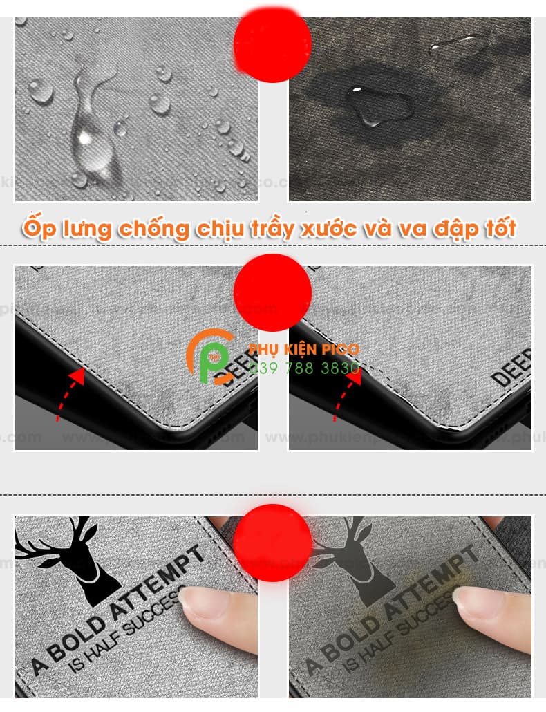 Ốp lưng Huawei Mate 20 Pro 2018 chống sốc bảo vệ camera khắc hình nai 3D - 8