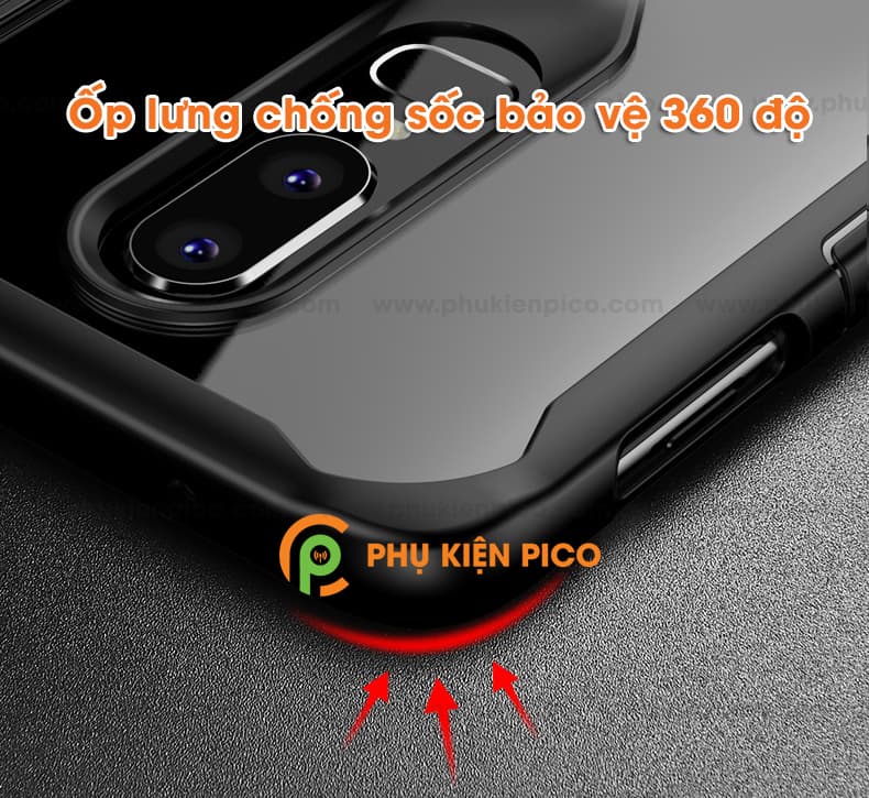 Ốp lưng Oneplus 6T trong suốt chống sốc bảo vệ camera - 9