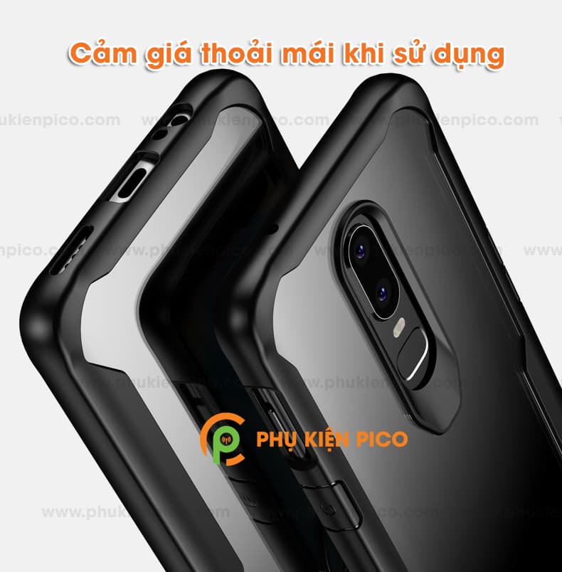 Ốp lưng Oneplus 6T trong suốt chống sốc bảo vệ camera - 6