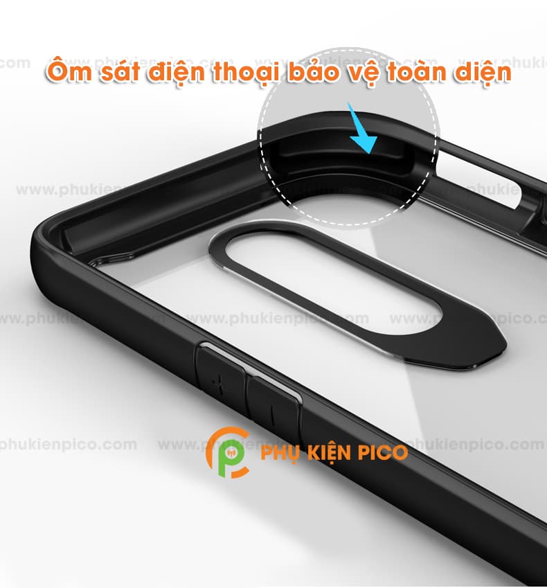 Ốp lưng Oneplus 6T trong suốt chống sốc bảo vệ camera - 4