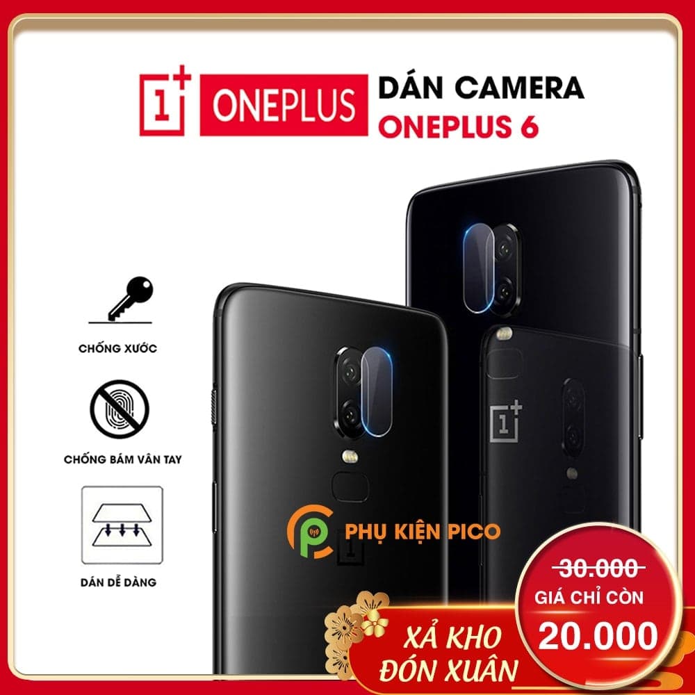 Dán camera Oneplus 6T 2018 chống xước bảo vệ camera