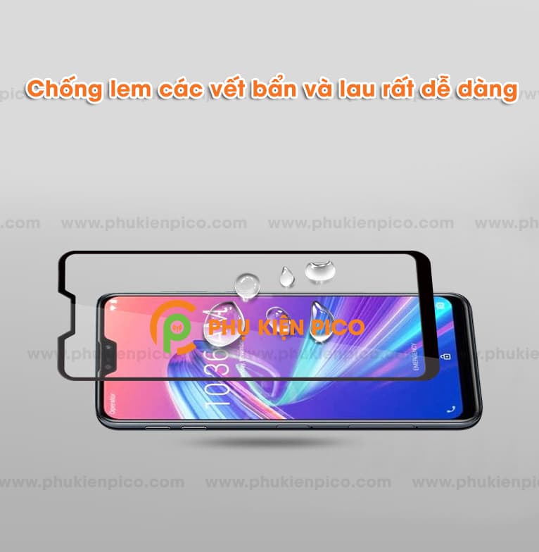 Cường lực Asus Zenfone Max Pro M2 full tràn viền Mocolo - 2