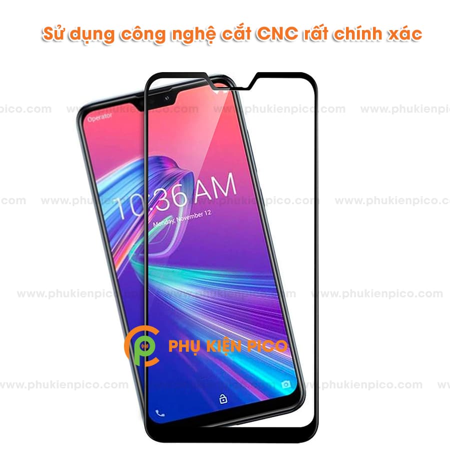 Kính cường lực zenfone max pro m2 2018 full viền - 4