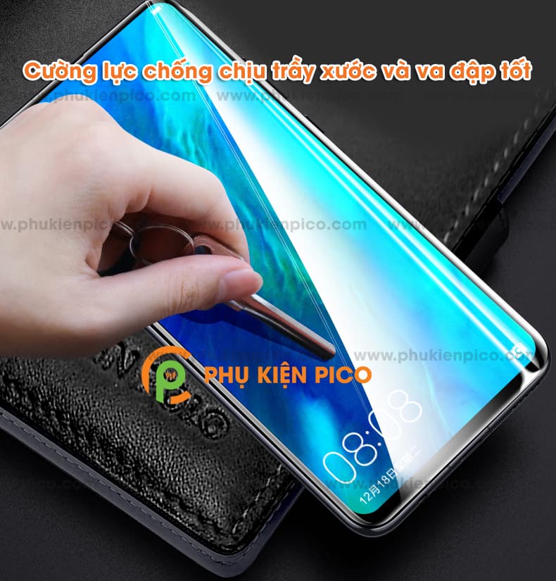 Kính cường lực Nova 4 full viền độ cứng 9H chống trầy xước bảo vệ màn hình - Dán màn hình Huawei Nova 4 - 4