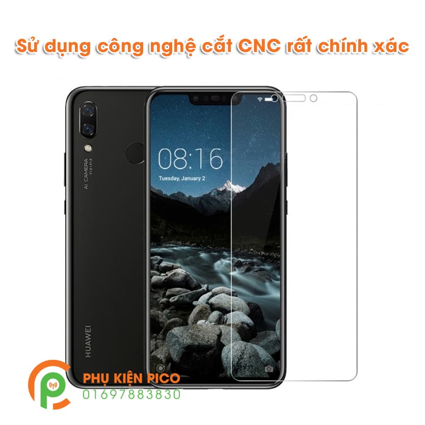 Cường lực Huawei Nova 3i 2018 trong suốt full keo màn - 3